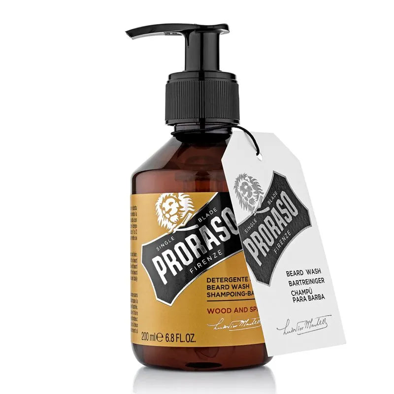 Proraso Shampoo para Barba Wood & Spice 200ml