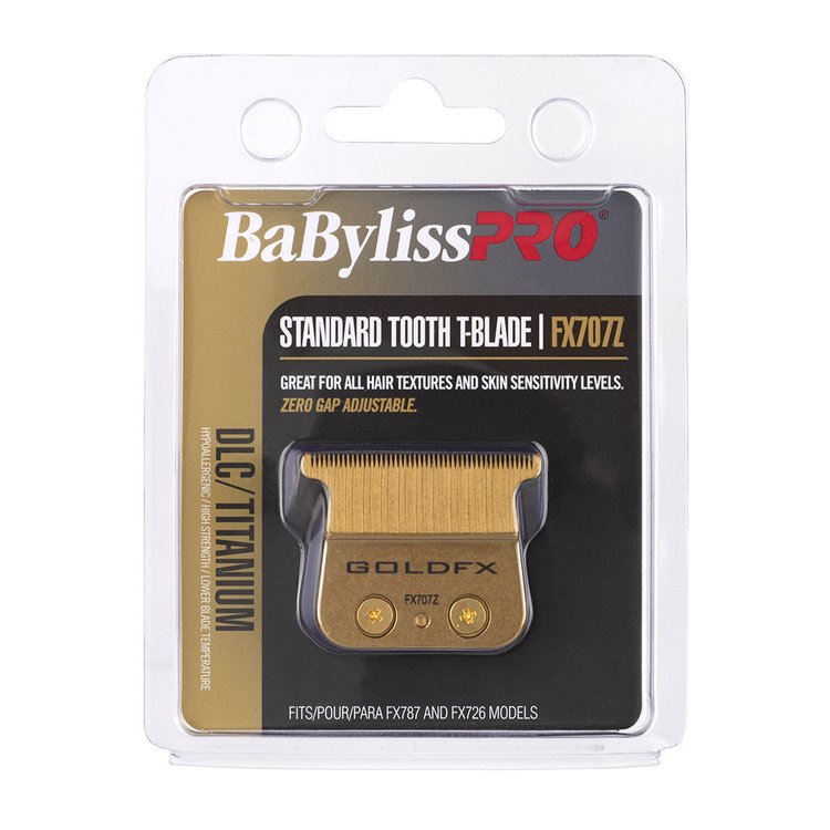 BaByliss PRO Standard Tooth T-Blade GoldFX
