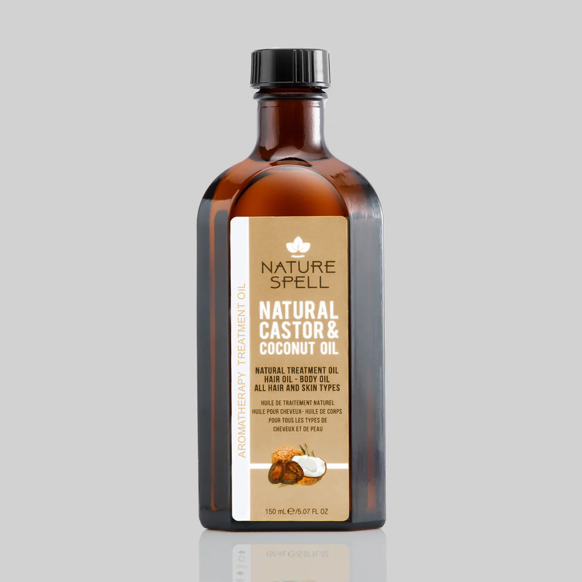 Natural Castor & Coconut Oil 150ml