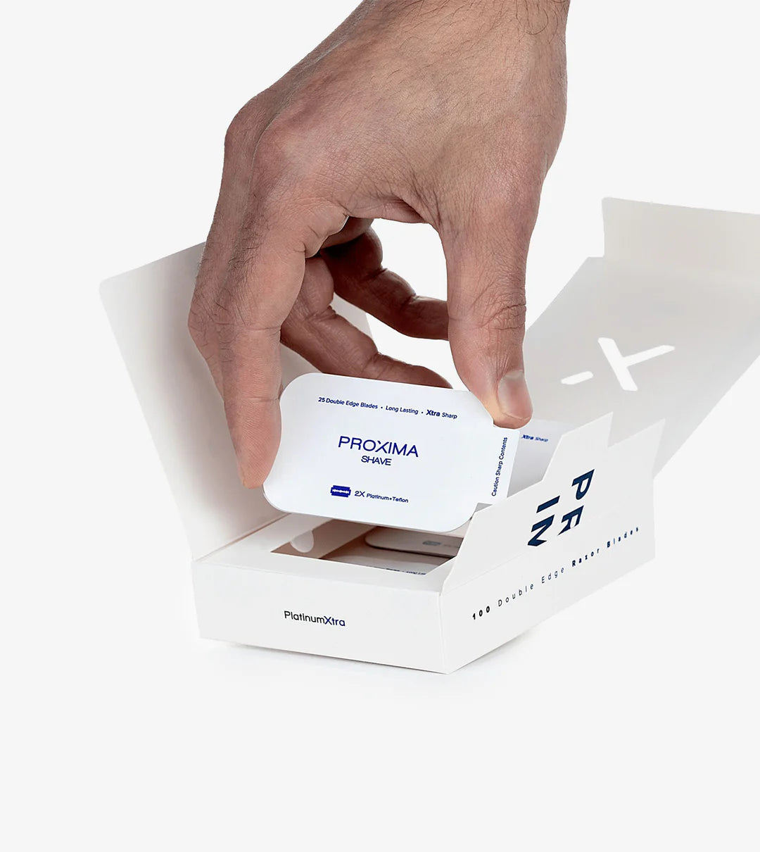 PROXIMA SHAVE Platinum Xtra — Infinity Edge™