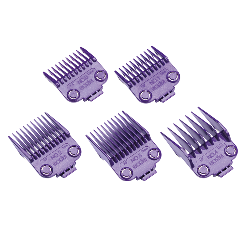 Nano Silver 2-Magnet Attachment 5-Comb Set