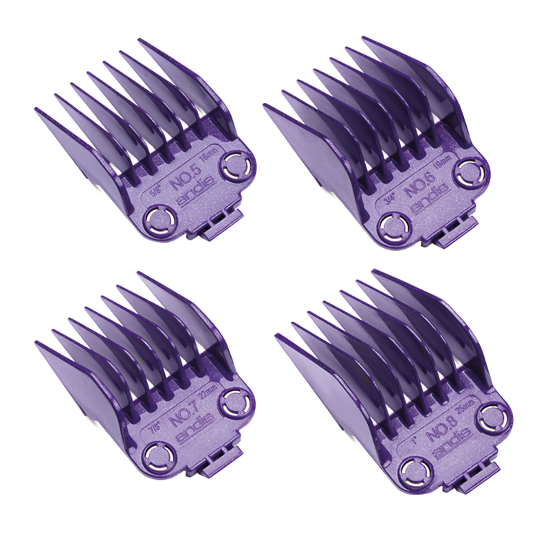 Nano Silver 2-Magnet Attachment 4-Comb Set