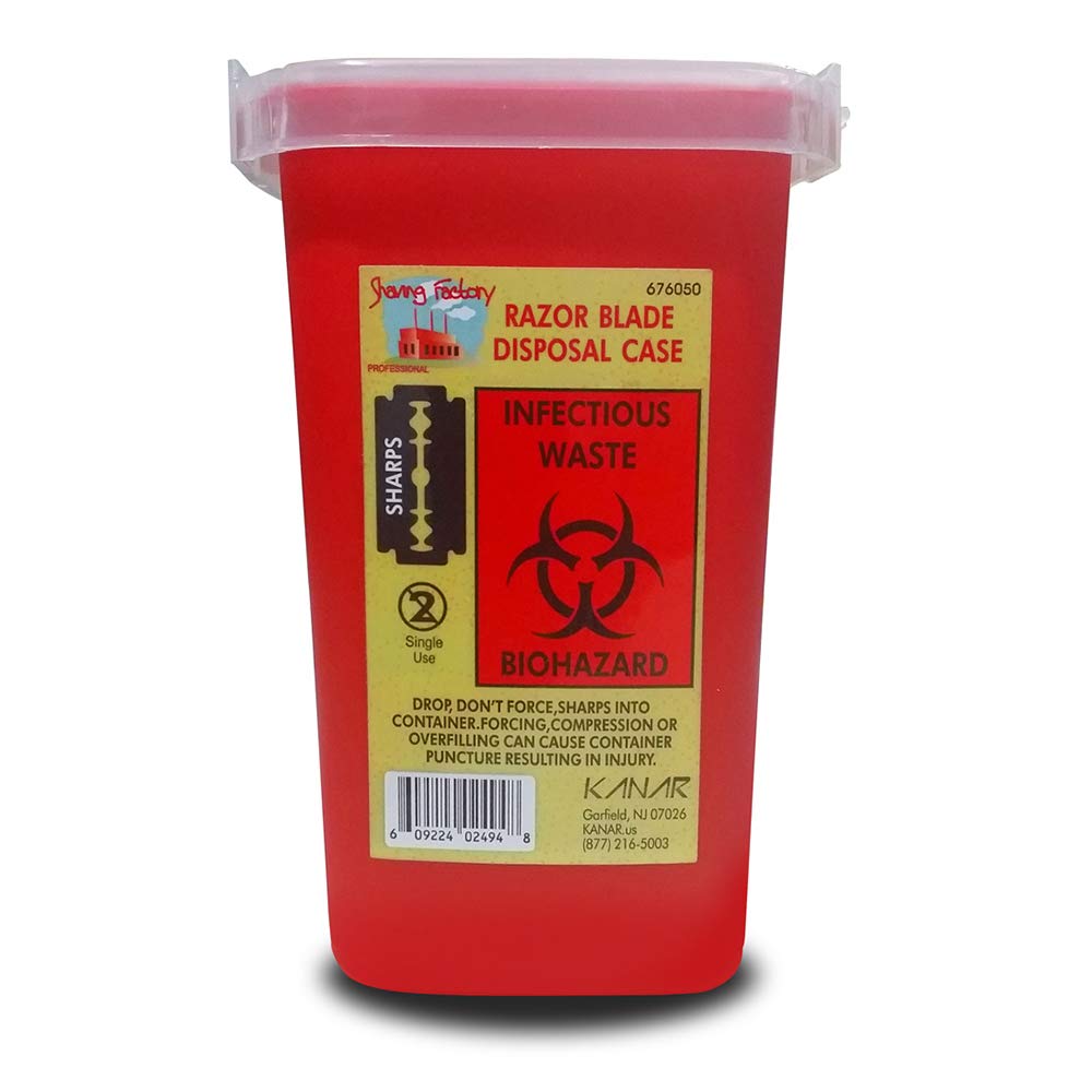 Razor Blade Disposal Case