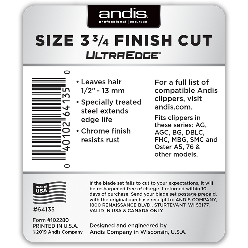 UltraEdge® Detachable Blade, Size 3 3/4FC