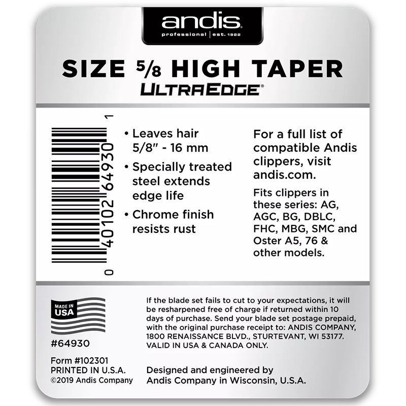 UltraEdge® Detachable Blade, Size 5/8HT