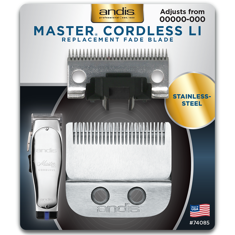 Master Cordless Li Stainless-Steel Replacement Fade Blade 00000-000
