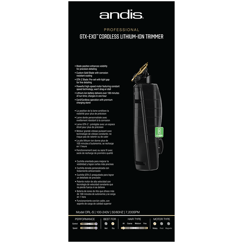 GTX-EXO Cordless Trimmer