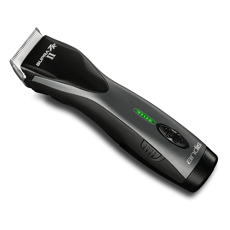 Supra ZR II Cordless 5-Speed Clipper w/Lithium Ion Battery (Blue & Black)