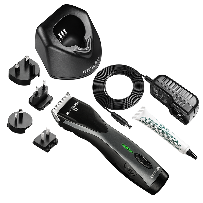 Supra ZR II Cordless 5-Speed Clipper w/Lithium Ion Battery (Blue & Black)