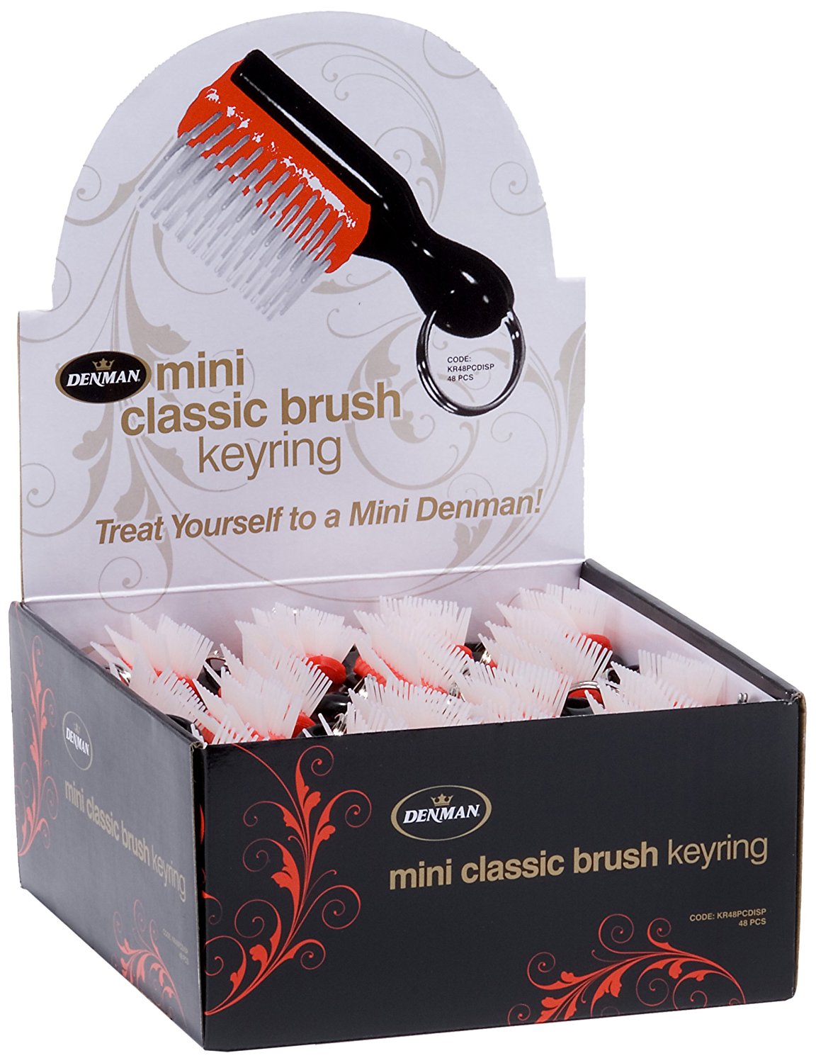 Mini Classic Brush Keyring