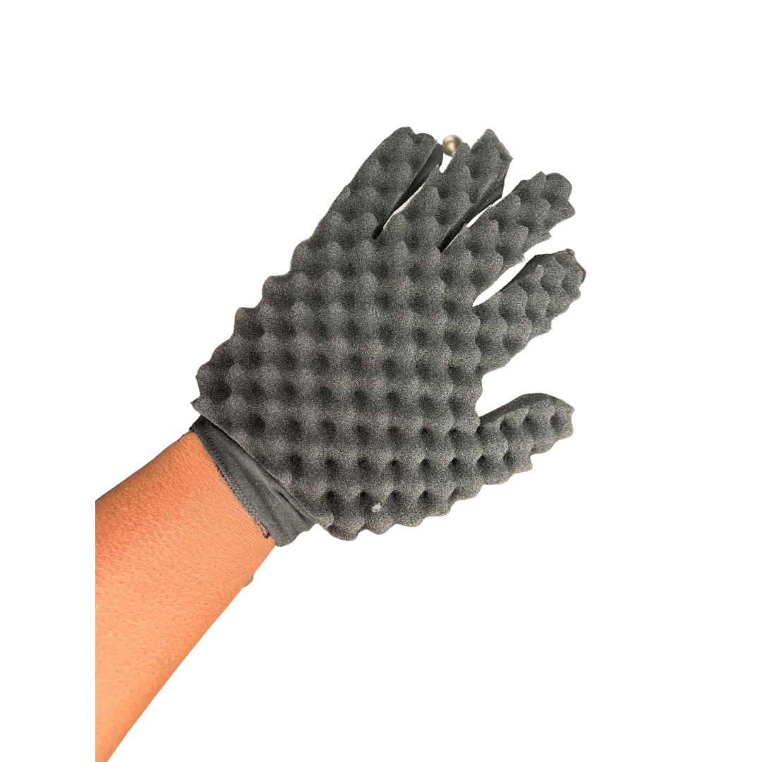 Curl sponge glove outlet