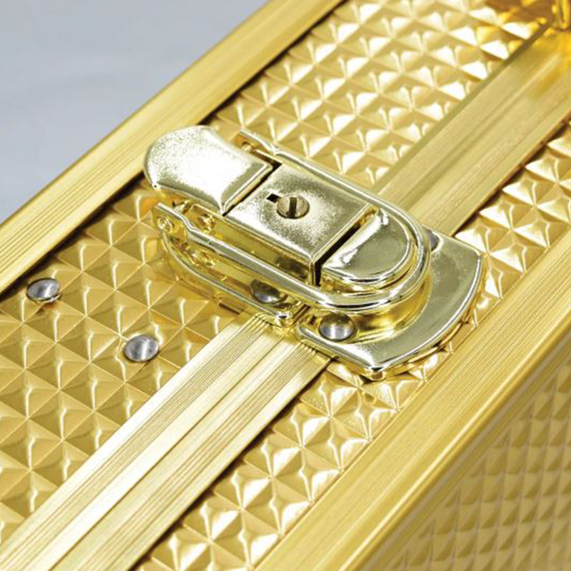 Diamond Embossing Texture Barber Case