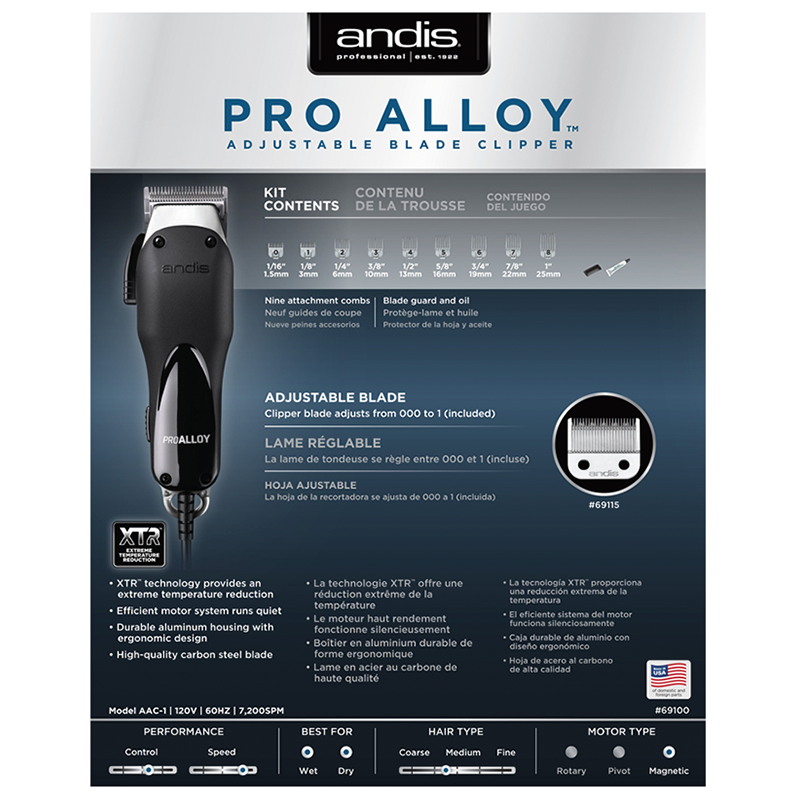 ProAlloy Adjustable Blade Clipper