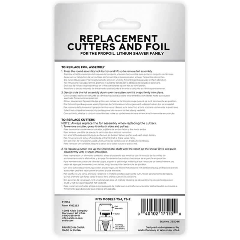 Replacement Cutters & Foil