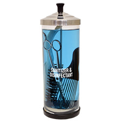 Glass Sanitizing Jar