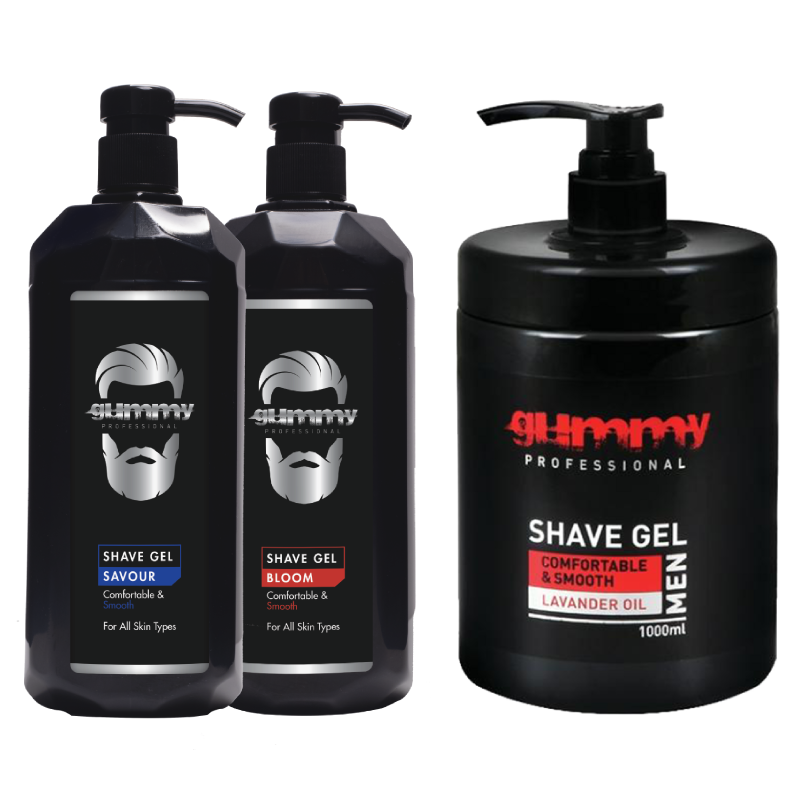 GUMMY SHAVING GEL SAVOUR 1000 ML – Gummy Professionel