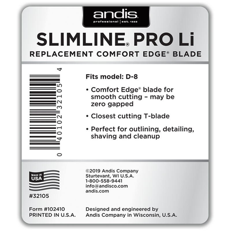 Slimline® Pro Li Replacement Comfort Edge Blade