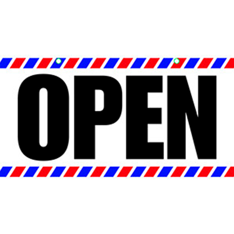 Open/Closed Hanging Sing