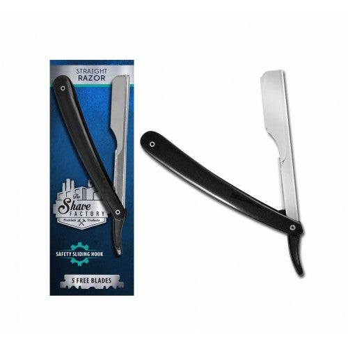 Shaving Factory Straight Razor (Black)