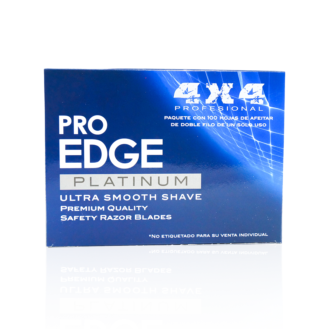 4X4 Profesional Pro Edge Platinum Razor Blades