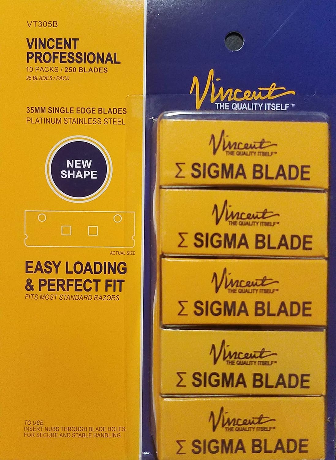 Vincent 35mm Standard Sigma Blades