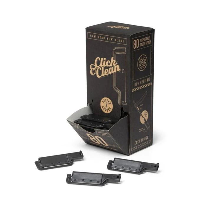 Better Barber Click and Clean Combo Black