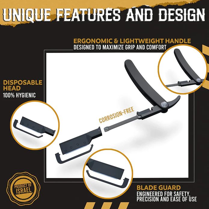 Better Barber Click and Clean Combo Black