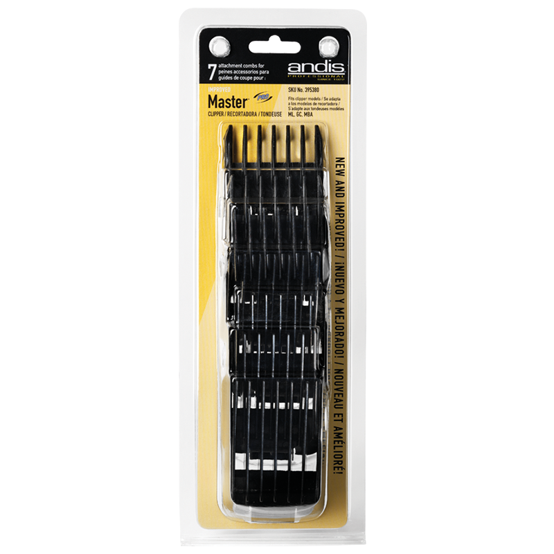 Snap-On Blade Attachment Combs, 7-Comb Set
