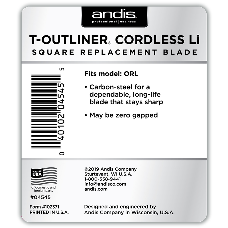 T-Outliner® Cordless Li Square Replacement  Blade