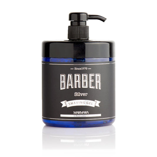 BARBER Shaving Gel Silver 1000ml Bottle