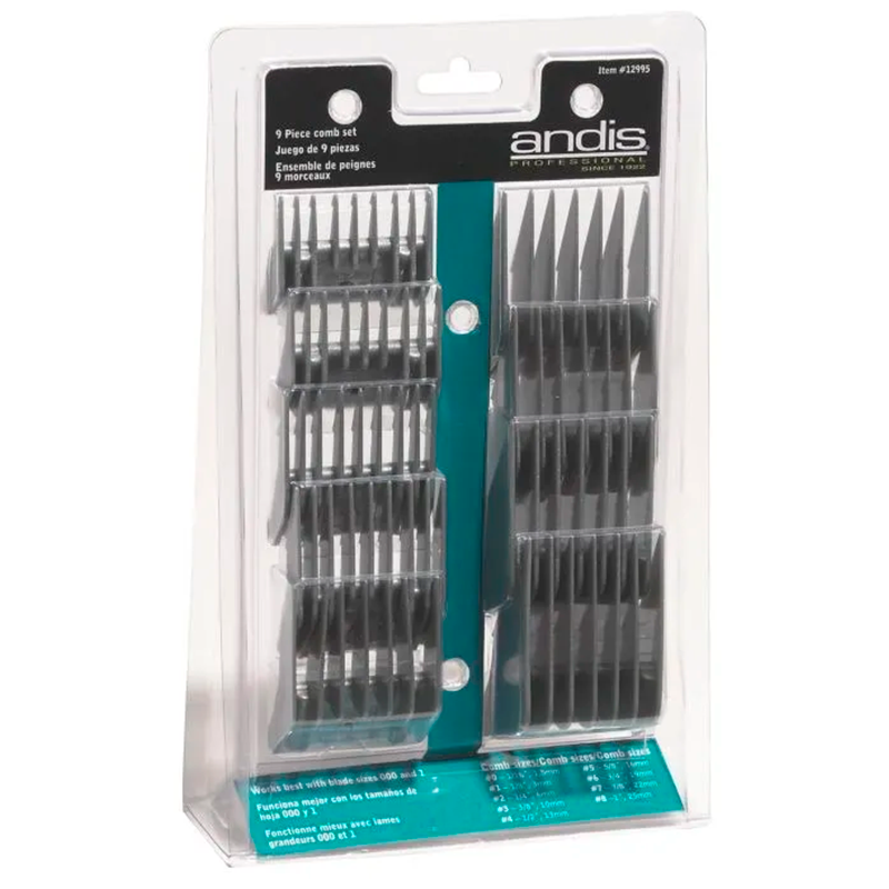 Andis 9 Piece Guide Set