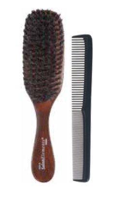 Soft Wave Brush & 7" Comb
