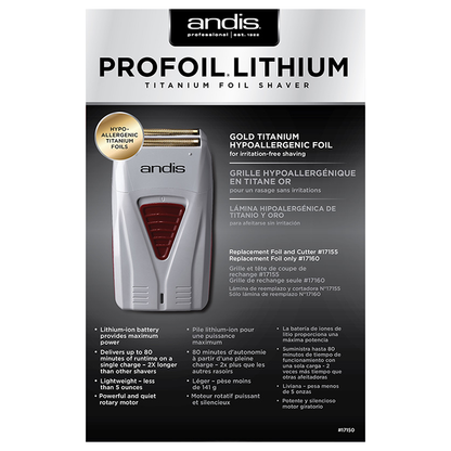 Profoil® Lithium Titanium Foil Shaver - Gray