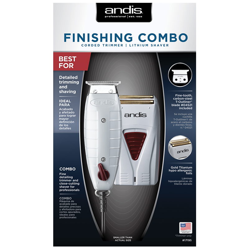 Finishing Combo Corded Trimmer | Lithium Shaver