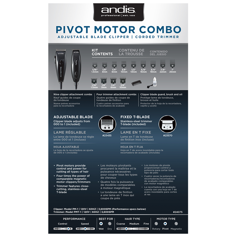 Pivot Motor Combo (Black)