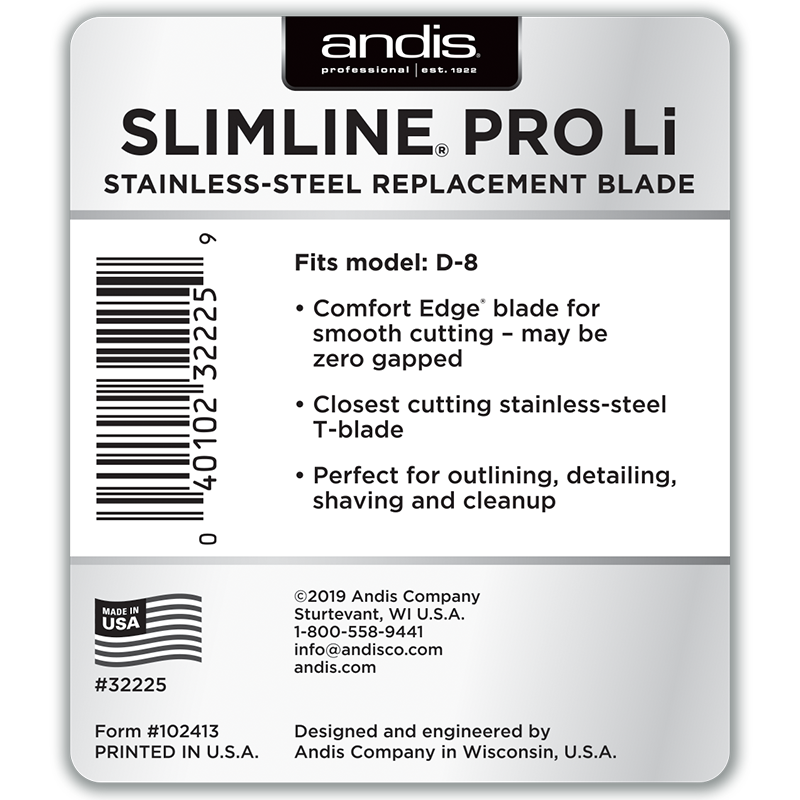Slimline® Pro Li Stainless-Steel Replacement Blade