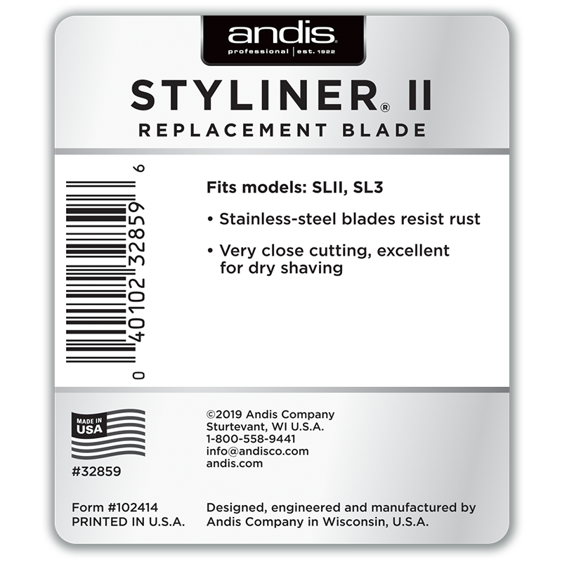 Styliner II Stainless Steel Replacement Blade