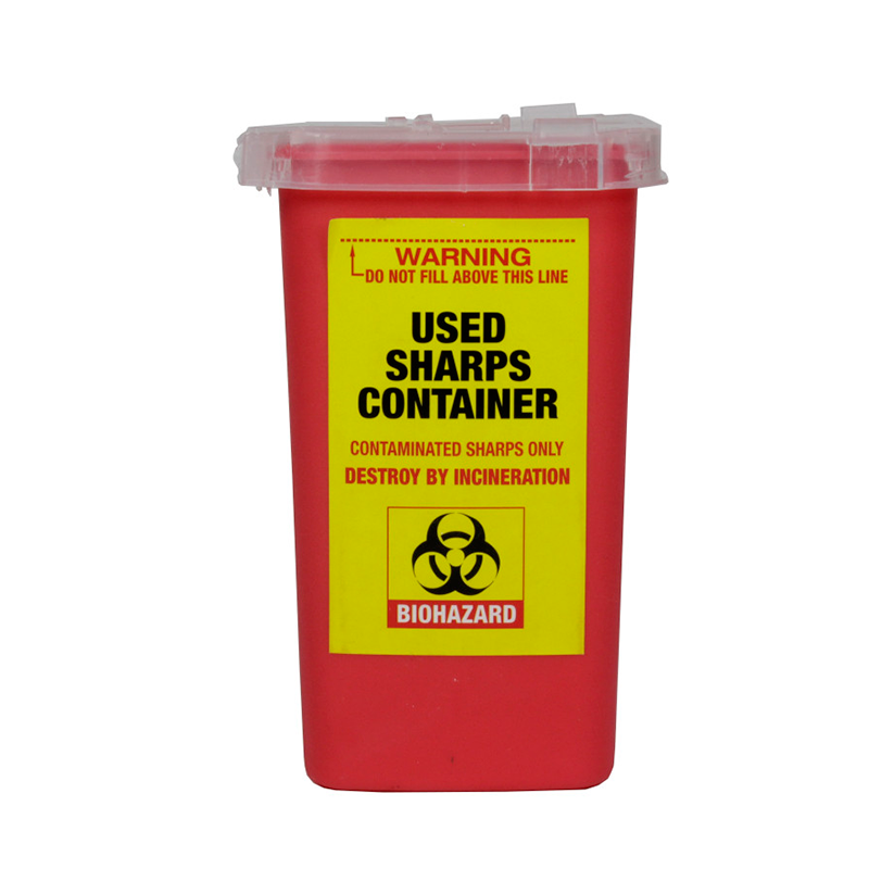 Used Sharps Container