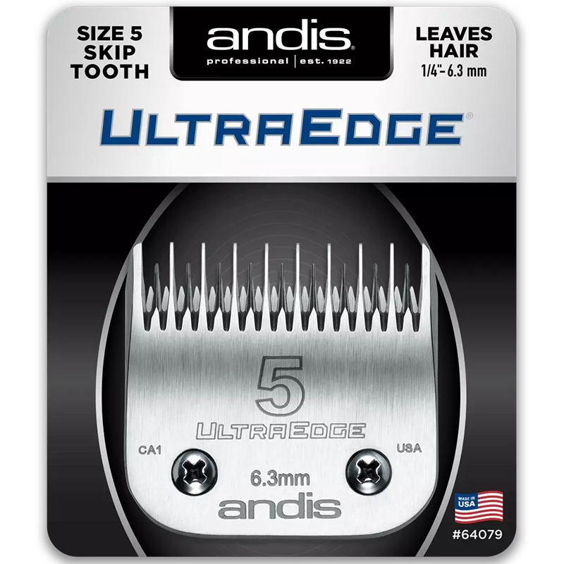 Ultra Edge® Leaves Hair 1/4"-6.3mm Skip Tooth Size 5