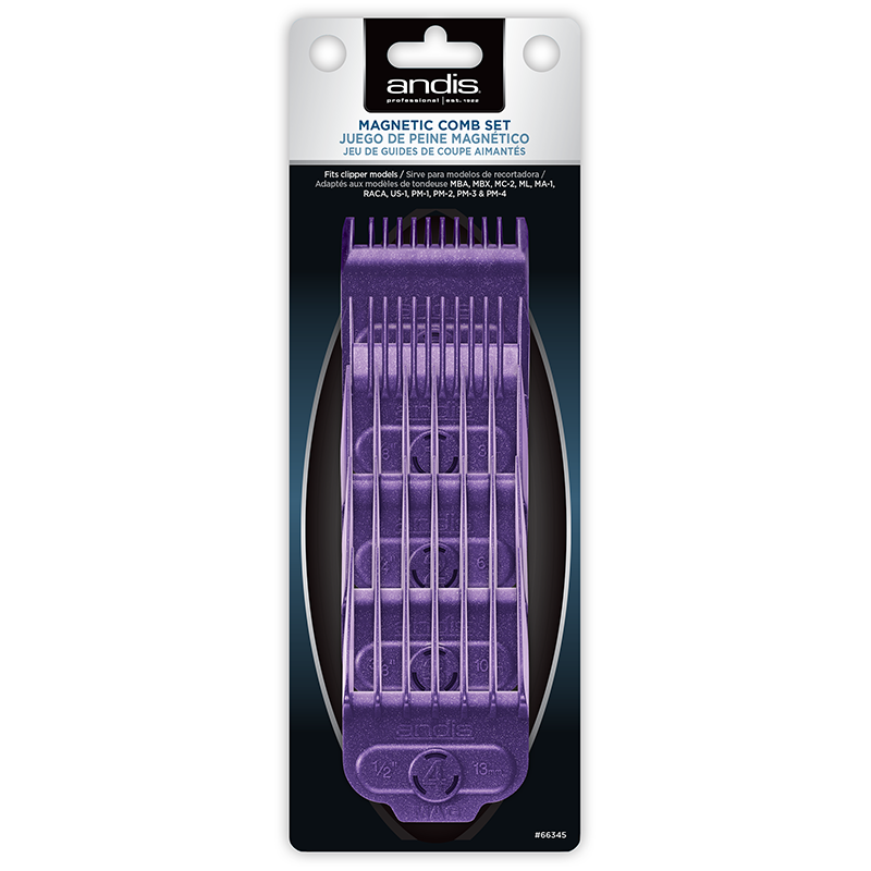 Magnetic Comb Large Set 5 Combs Package