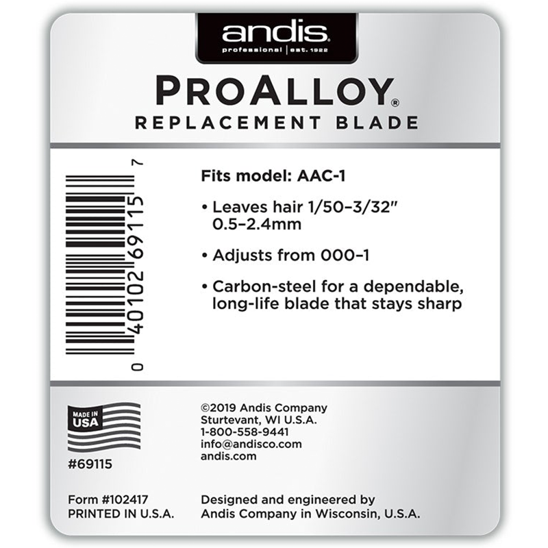 ProAlloy® AAC-1 Replacement Blade Set 000-1