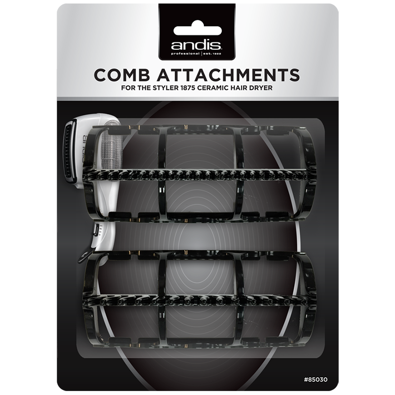 Comb Attachments for the Styler 1875 Ceramic Hair Dryer - Wide & Fine