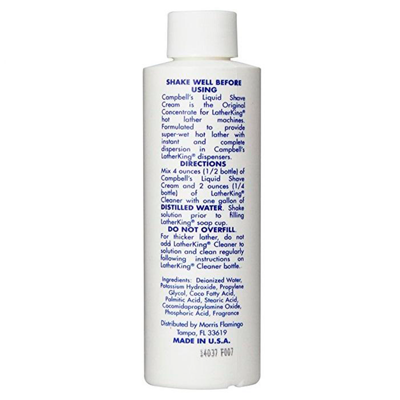 Campbell´s Latherking Shave Cream 8oz