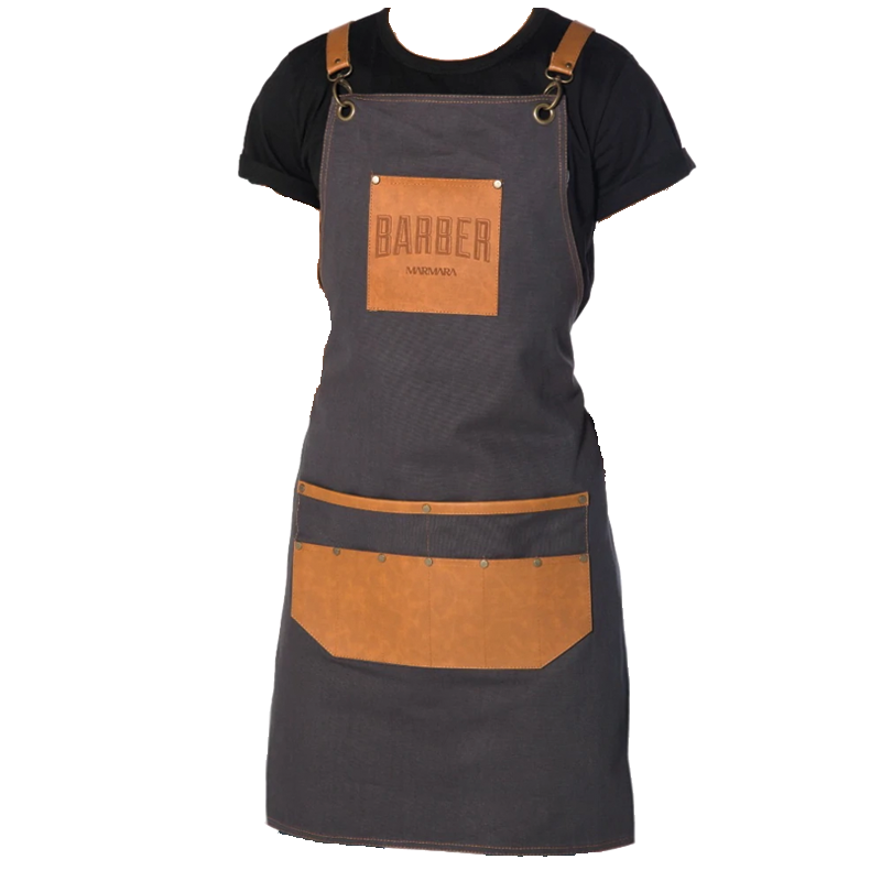 BARBER Apron Blue