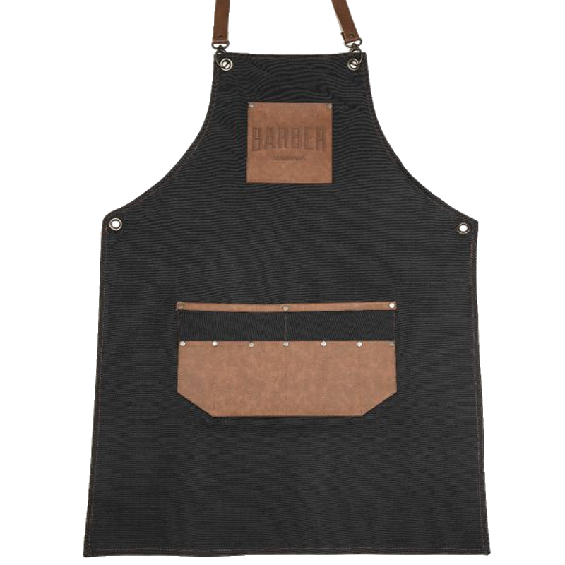 BARBER Apron Blue