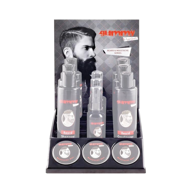Beard & Moustache Display Set - 12 products