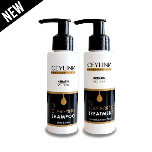 CEYLINN KERATIN MINI SET Clarifying Shampoo Kera Force Treatment 100ml