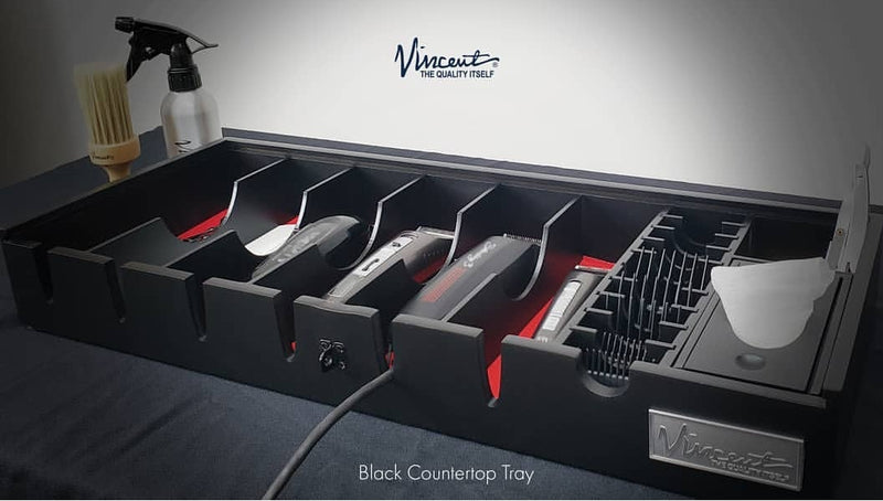 COUNTER TOP TRAY -BLACK