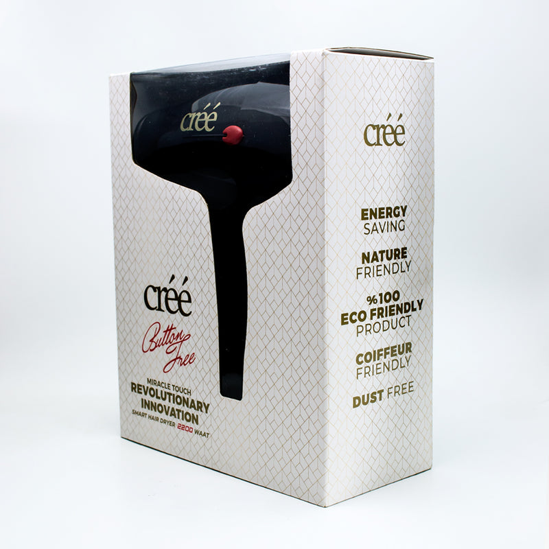 Button Free Hair Dryer Cree