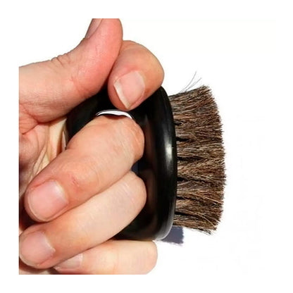 Cepillo de barbero 100% cerdas de jabalí